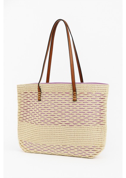 Renkli File Dokuma Omuz Çantası fiyatları