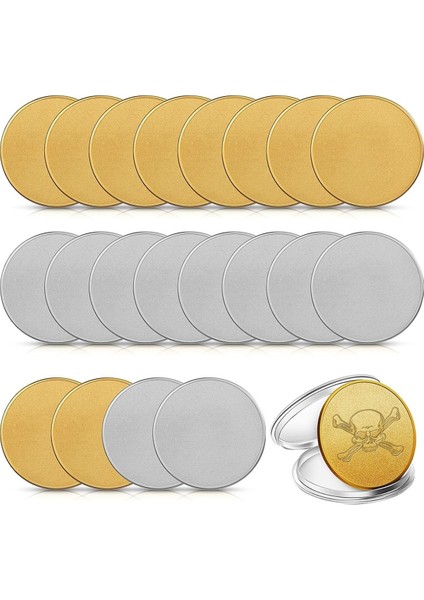 20 Adet Boş Madeni Para Dişli Kenarlı 40 mm Akrilik Koruma Kutusu (Yurt Dışından)