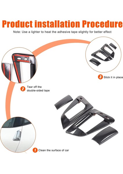 370Z Z34 2009-2020 Abs Dış Kapı Çekme Kolu Panel Kaplaması (Yurt Dışından)