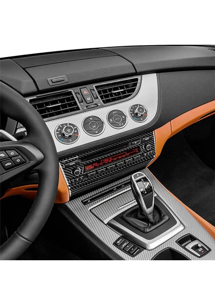 Z4 E89 2009-2016 Karbon Fiber Merkezi Kontrol CD Çerçeve Kapağı (Yurt Dışından)