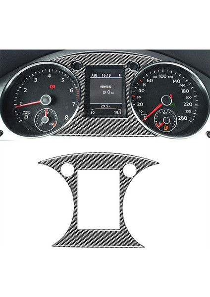 Araba Gösterge Paneli Gösterge Paneli Ekran Kapağı Trim Sticker Aksesuarları (Yurt Dışından)