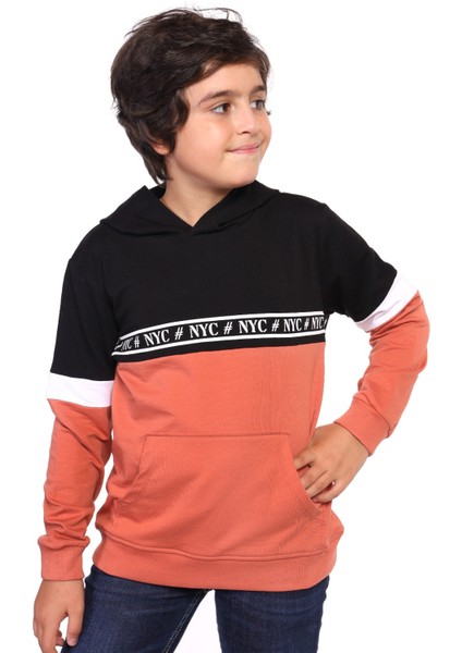 Erkek Çocuk Baskılı Sweatshirt