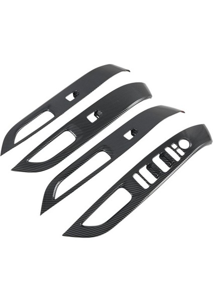 L Lhd Için Araba Pencere Camı Kaldırma Trim Kapağı Çıkartmaları (Yurt Dışından) fırsatları