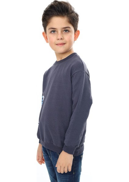 Erkek Çocuk Ön ve Arka Baskılı Sweatshirt fiyatları