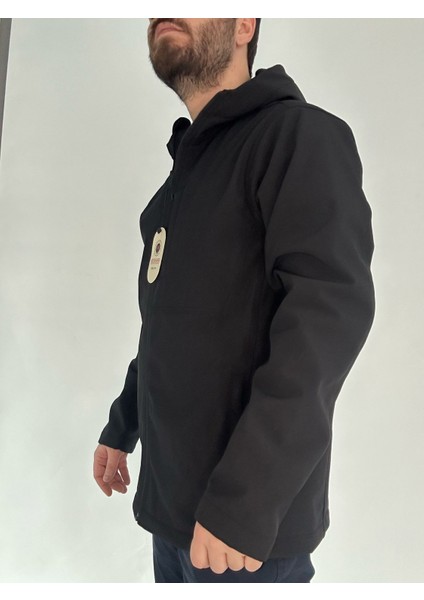 Siyah Softsheel Erkek Mont fiyatları