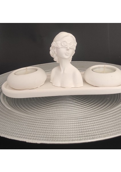 Soyawax Ikili Mum& Çiçeklikız Obje Set