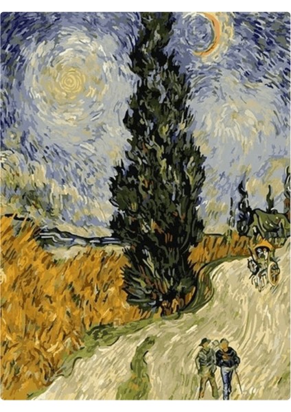 Yeni Dijital Yağlıboya Retro Sanat Kültür Dijital Yağlıboya El Yapımı Yetişkin Çocuk Hediye Duvar Dekorasyonu Dijital Sanat (Yurt Dışından)