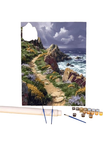 Yeni Dijital Yağlıboya Retro Sanat Kültür Dijital Yağlıboya El Yapımı Yetişkin Çocuk Hediye Duvar Dekorasyonu Dijital Sanat (Yurt Dışından)