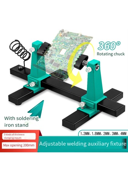 Devre Kartı Tutucu Sabit Ayarlanabilir Pcb Kaynak Braketi (Yurt Dışından)