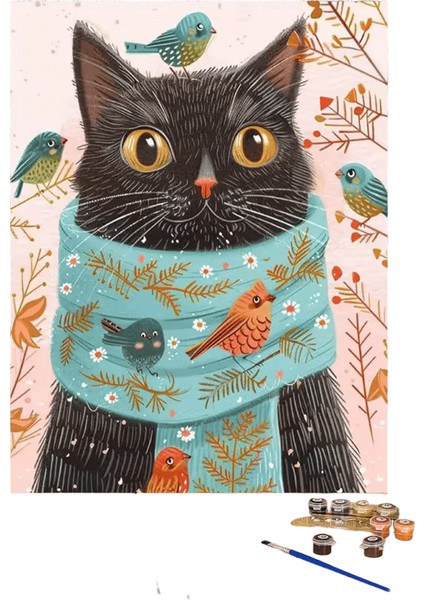 Yeni Dijital Yağlıboya Retro Sanat Kültür Dijital Yağlıboya El Yapımı Yetişkin Çocuk Hediye Duvar Dekorasyonu Dijital Sanat (Yurt Dışından)