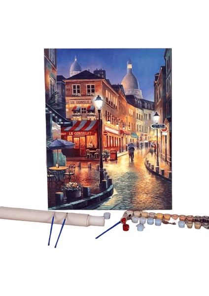 Yeni Dijital Yağlıboya Retro Sanat Kültür Dijital Yağlıboya El Yapımı Yetişkin Çocuk Hediye Duvar Dekorasyonu Dijital Sanat (Yurt Dışından)