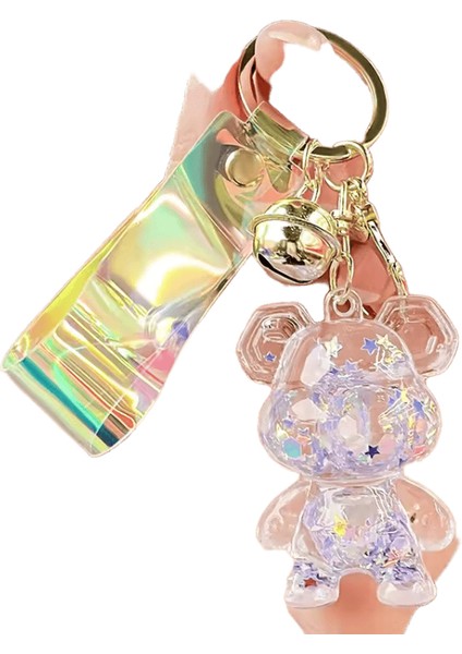 Tüylü Ponpon Anahtarlık Yumuşak Araba Anahtarlığı Ponpon Anahtarlık Anahtarlık Bayan Çanta Kolye (Yurt Dışından)