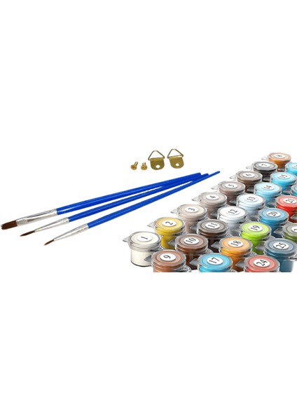 Yeni Dijital Yağlıboya Retro Sanat Kültür Dijital Yağlıboya El Yapımı Yetişkin Çocuk Hediye Duvar Dekorasyonu Dijital Sanat (Yurt Dışından)