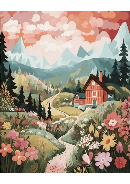 Yeni Dijital Yağlıboya Retro Sanat Kültür Dijital Yağlıboya El Yapımı Yetişkin Çocuk Hediye Duvar Dekorasyonu Dijital Sanat (Yurt Dışından)