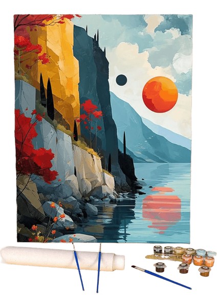 Yeni Dijital Yağlıboya Retro Sanat Kültür Dijital Yağlıboya El Yapımı Yetişkin Çocuk Hediye Duvar Dekorasyonu Dijital Sanat (Yurt Dışından)