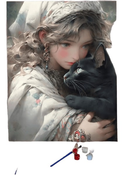 Yeni Dijital Yağlıboya Retro Sanat Kültür Dijital Yağlıboya El Yapımı Yetişkin Çocuk Hediye Duvar Dekorasyonu Dijital Sanat (Yurt Dışından)