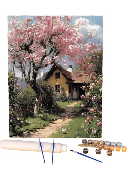 Yeni Dijital Yağlıboya Retro Sanat Kültür Dijital Yağlıboya El Yapımı Yetişkin Çocuk Hediye Duvar Dekorasyonu Dijital Sanat (Yurt Dışından)