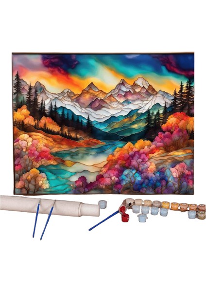 Yeni Dijital Yağlıboya Retro Sanat Kültür Dijital Yağlıboya El Yapımı Yetişkin Çocuk Hediye Duvar Dekorasyonu Dijital Sanat (Yurt Dışından)