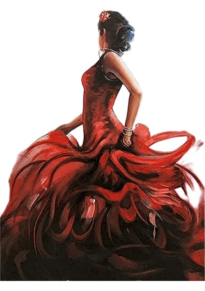 Yeni Dijital Yağlıboya Retro Sanat Kültür Dijital Yağlıboya El Yapımı Yetişkin Çocuk Hediye Duvar Dekorasyonu Dijital Sanat (Yurt Dışından)