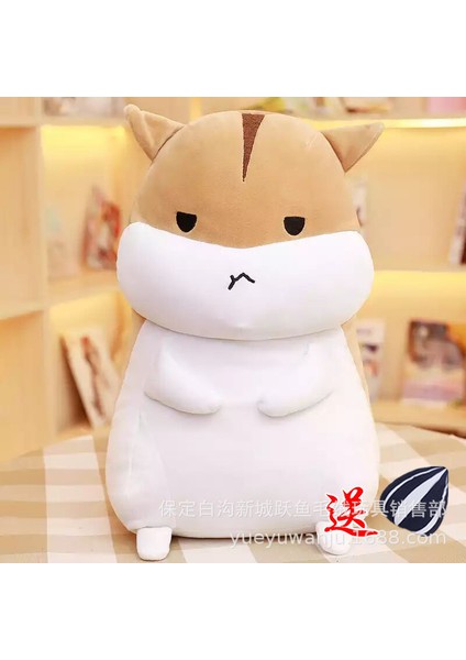 Hamster Bebek Peluş Oyuncak Yastık Bebek Bez Bebek Yumuşak ve Rahat Çocuklar Için Kız Arkadaş Doğum Günü Hediyesi (Yurt Dışından)