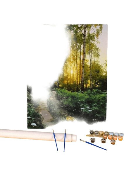 Yeni Dijital Yağlıboya Retro Sanat Kültür Dijital Yağlıboya El Yapımı Yetişkin Çocuk Hediye Duvar Dekorasyonu Dijital Sanat (Yurt Dışından)