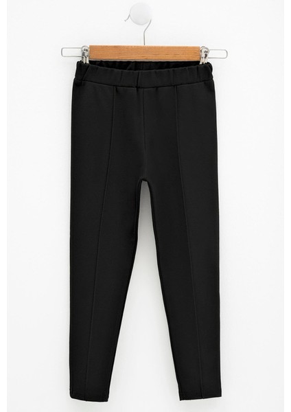 Çıma Detaylı Likralı İnterlok Siyah Tayt fiyatları