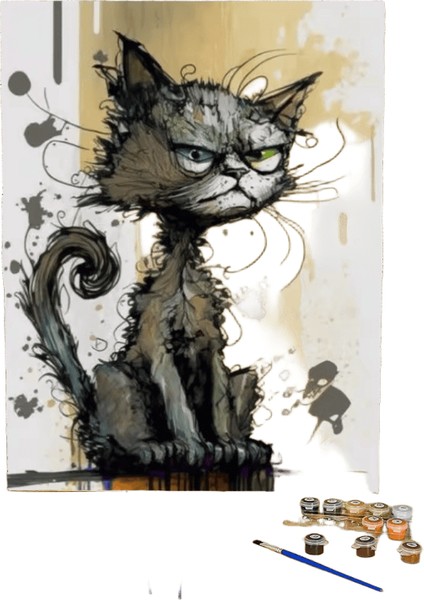 Yeni Dijital Yağlıboya Retro Sanat Kültür Dijital Yağlıboya El Yapımı Yetişkin Çocuk Hediye Duvar Dekorasyonu Dijital Sanat (Yurt Dışından)