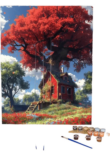 Yeni Dijital Yağlıboya Retro Sanat Kültür Dijital Yağlıboya El Yapımı Yetişkin Çocuk Hediye Duvar Dekorasyonu Dijital Sanat (Yurt Dışından)