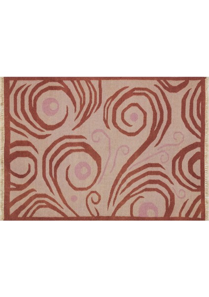 Vintage Gerçek El Dokuma Kilim 127 x 176 cm 8681