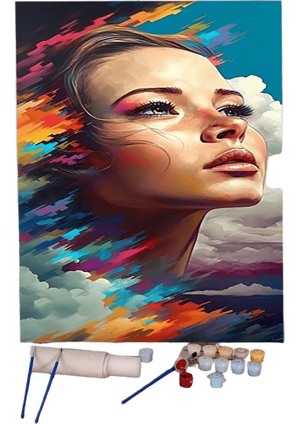 Yeni Dijital Yağlıboya Retro Sanat Kültür Dijital Yağlıboya El Yapımı Yetişkin Çocuk Hediye Duvar Dekorasyonu Dijital Sanat (Yurt Dışından)