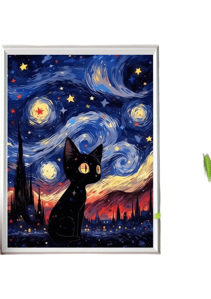 Yeni Dijital Yağlıboya Retro Sanat Kültür Dijital Yağlıboya El Yapımı Yetişkin Çocuk Hediye Duvar Dekorasyonu Dijital Sanat (Yurt Dışından)