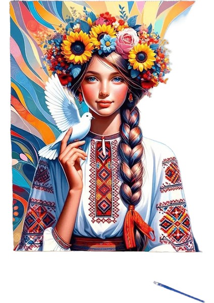Yeni Dijital Yağlıboya Retro Sanat Kültür Dijital Yağlıboya El Yapımı Yetişkin Çocuk Hediye Duvar Dekorasyonu Dijital Sanat (Yurt Dışından)