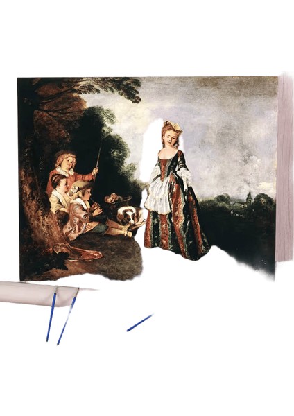 Yeni Dijital Yağlıboya Retro Sanat Kültür Dijital Yağlıboya El Yapımı Yetişkin Çocuk Hediye Duvar Dekorasyonu Dijital Sanat (Yurt Dışından)