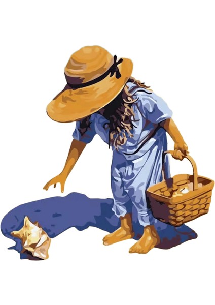 Yeni Dijital Yağlıboya Retro Sanat Kültür Dijital Yağlıboya El Yapımı Yetişkin Çocuk Hediye Duvar Dekorasyonu Dijital Sanat (Yurt Dışından)