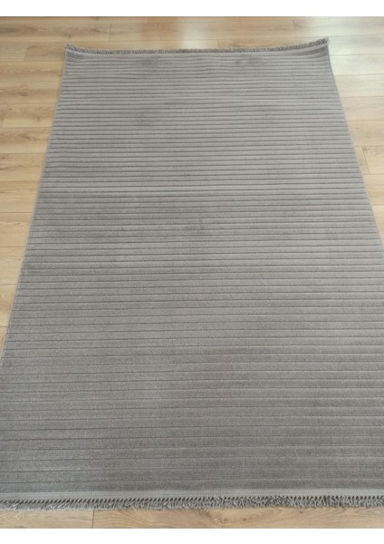 Molde 9214 Koyu Gri Koridor Halısı Kesme Yolluk Mutfak Halısı Modern Salon halısı modelleri