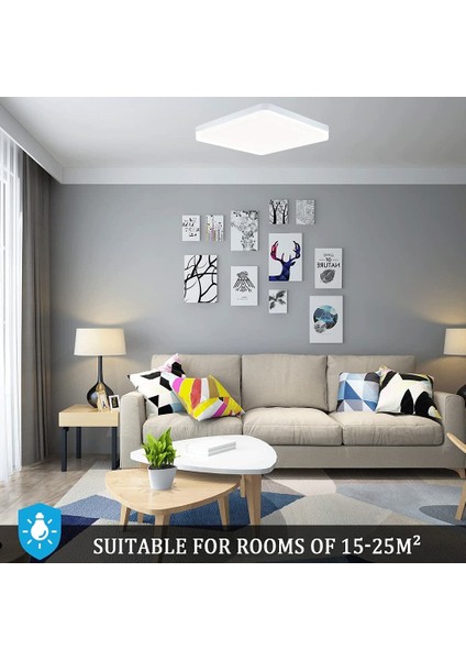 Salon Avize 25WATT-30 cm x 30 cm Lüks LED Aydınlatma, Avize Modelleri, Oturma Odası Avize (Yeni) indirimleri