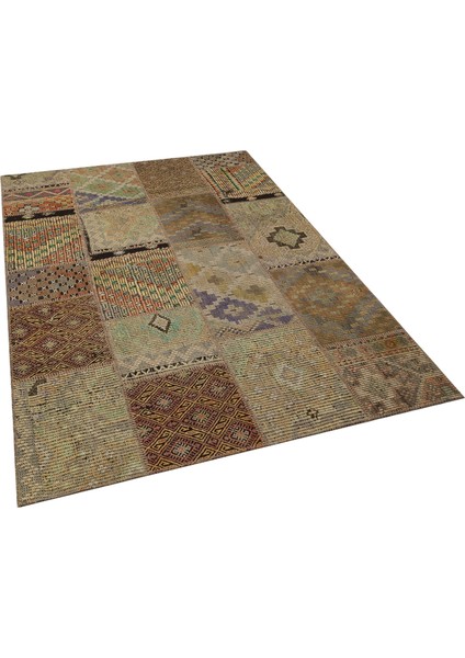 El Dokuma Patchwork Halı 160 x 230 cm 6094 fiyatları