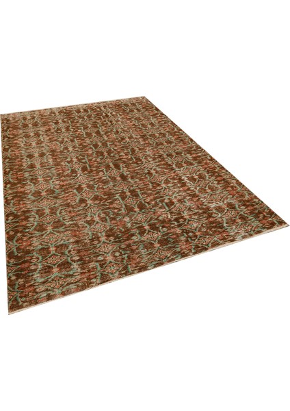 Vintage El Dokuma Halı 186 x 255 cm 8527