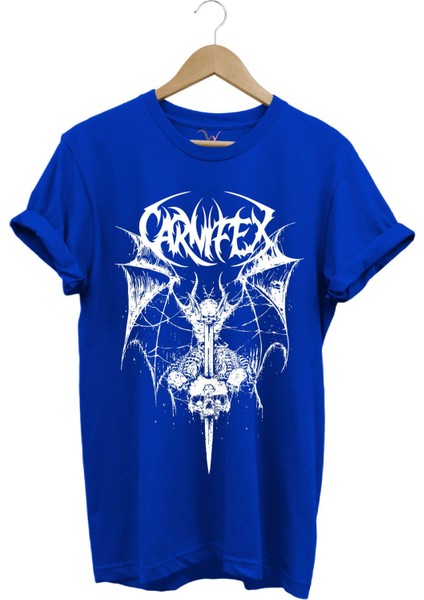 Carnifex Rock Gotik Streetwear Baskılı Regular Fit T-Shirt
