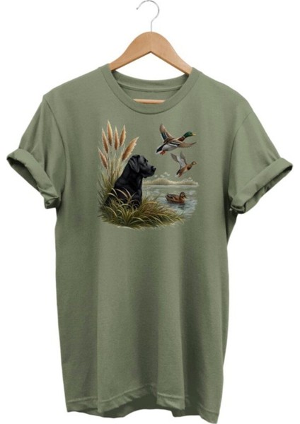 Ördek Baskılı T-Shirt