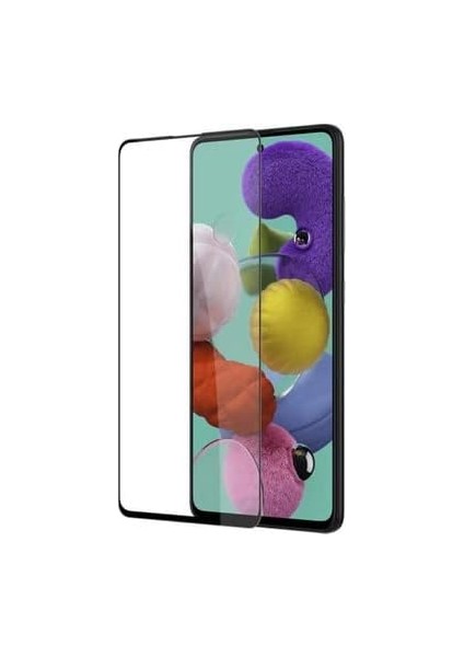 Li Paket] Samsung Galaxy A52 Ekranı Tam Kaplayan 5d Ekran Koruyucu