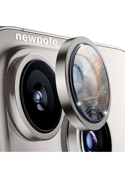 iPhone 16 Pro/iphone 16 Pro Max Için Kamera Safir Lens Koruyucu, Alüminyum 9h Temperli Cam Lens Kamera Koruyucu Apple iPhone 16 Pro ve Apple iPhone 16 Pro Max Kamera Koruyucu