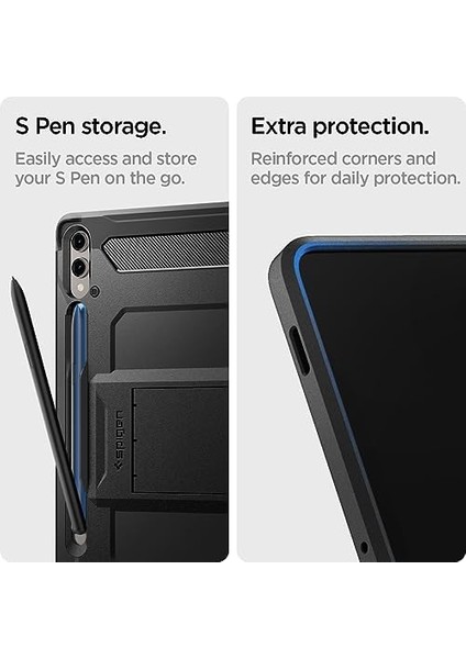 Galaxy Tab S10 Plus/tab S9 Plus Kılıf Tough Armor Pro Black - ACS06835