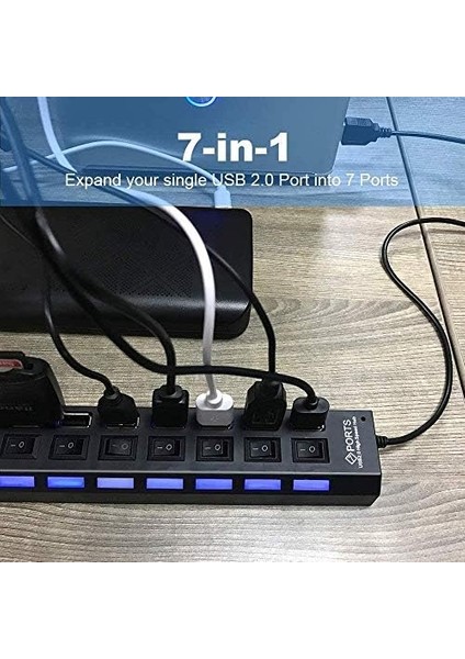 4874 7 Port USB 2.0 Swith Çoklayıcı modelleri