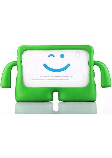 Samsung Çocuklar Için Kılıf Ağır Hizmet Darbeye Dayanıklı Kılıf Çocuklara Dayanıklı Koruyucu Çocuk Kılıfı Standlı (Yeşil, Tab A9 X110/T290/A7 Lite T220)