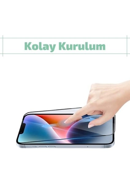 Apple iPhone 14 Pro Max Için 6d Ekran Koruyucu Tam Kaplayan Kırılmaz Cam Full Cover Glas Black modelleri