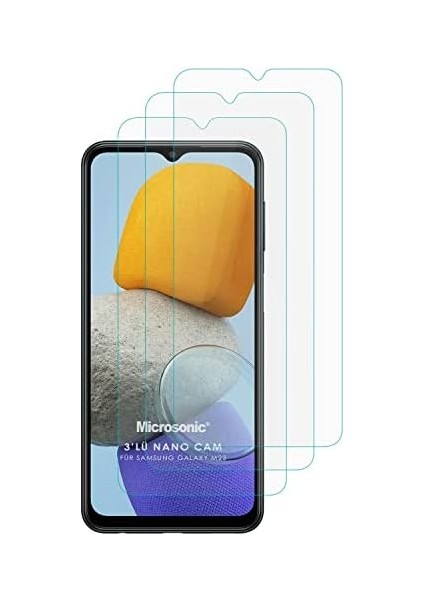 Samsung Galaxy M23 Screen Protector Nano Glass Cam Ekran Koruyucu (3`lü Paket) modelleri