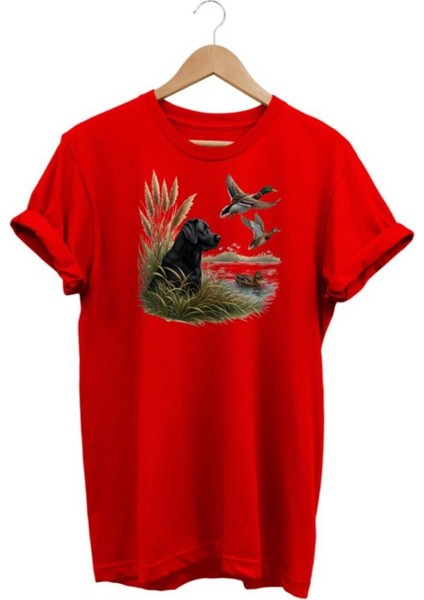 Ördek Baskılı T-Shirt