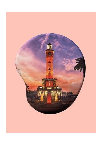 Shop Türkiye Serisi - Izmir Saat Kulesi Baskılı Bilek Destekli Mouse Pad fiyatları
