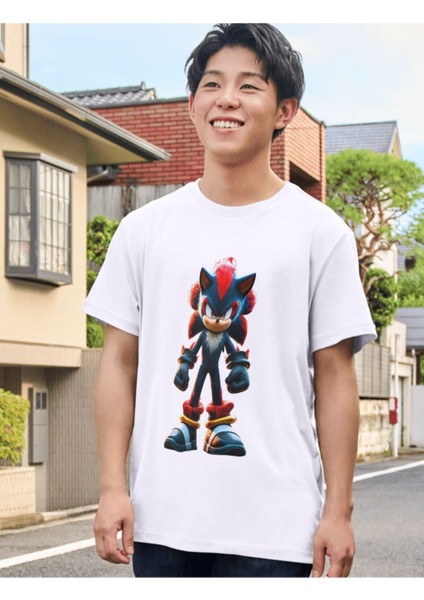 Sonic Çocuk Tişört Sonic Unisex Yetişkin Tişört